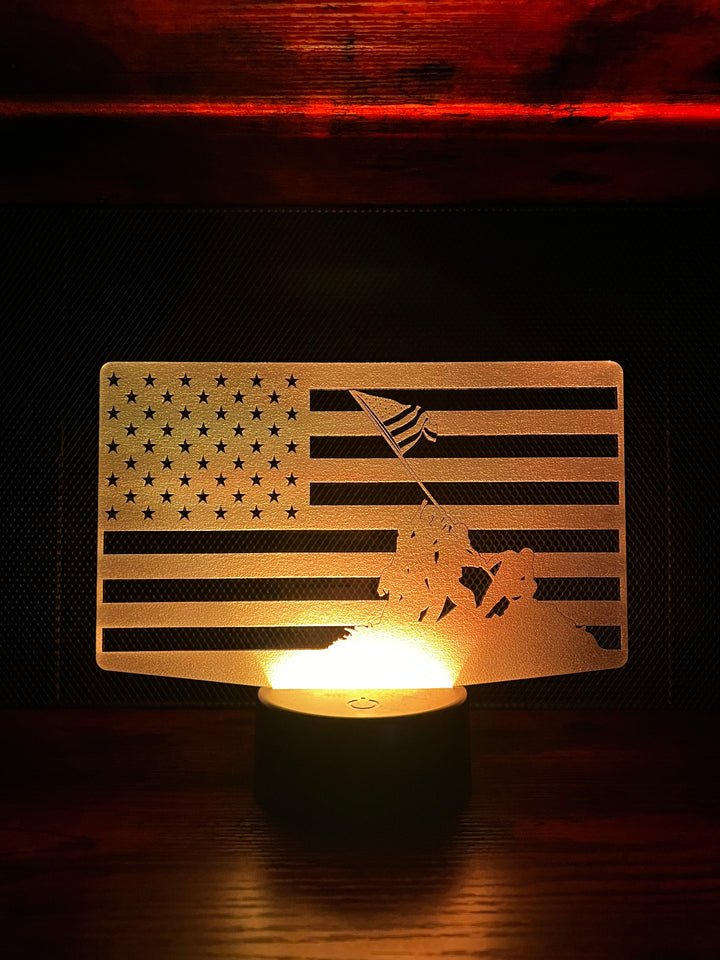 Iwo Jima Lamp