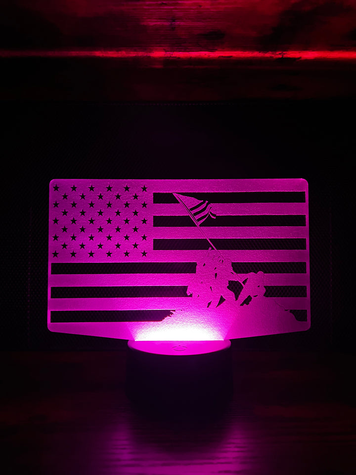 Iwo Jima Lamp