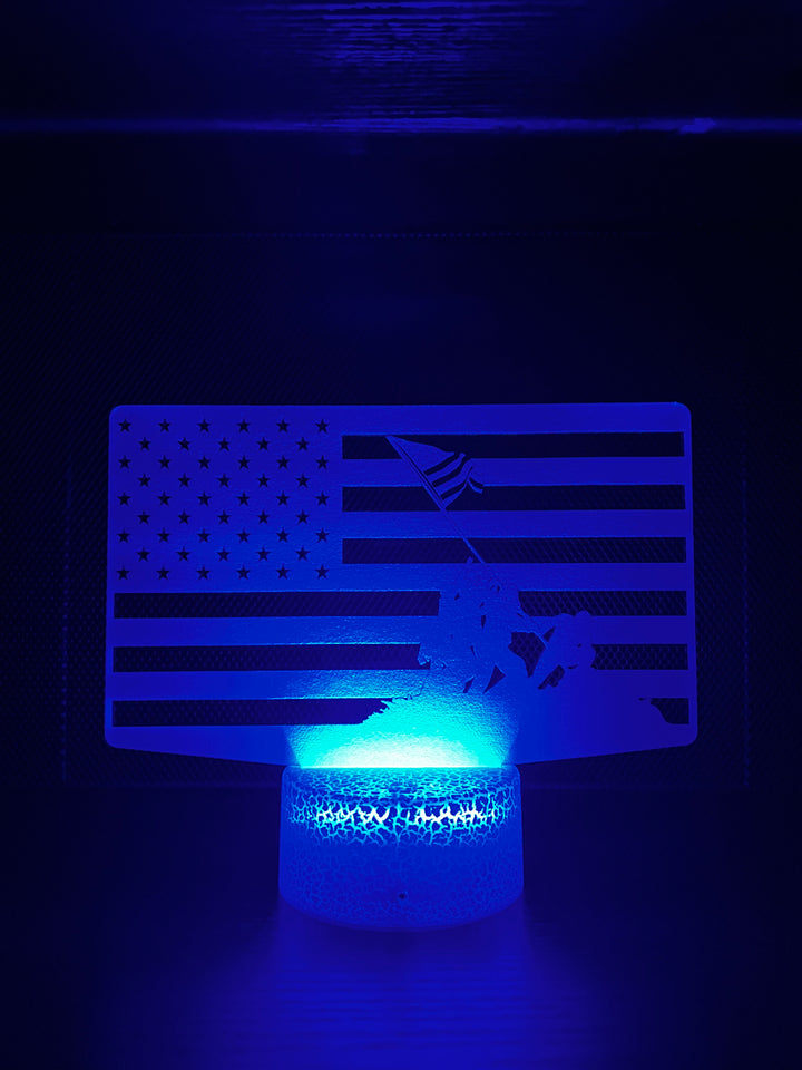 Iwo Jima Lamp