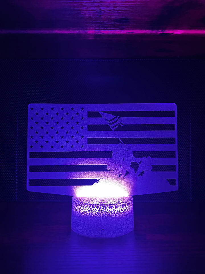 Iwo Jima Lamp