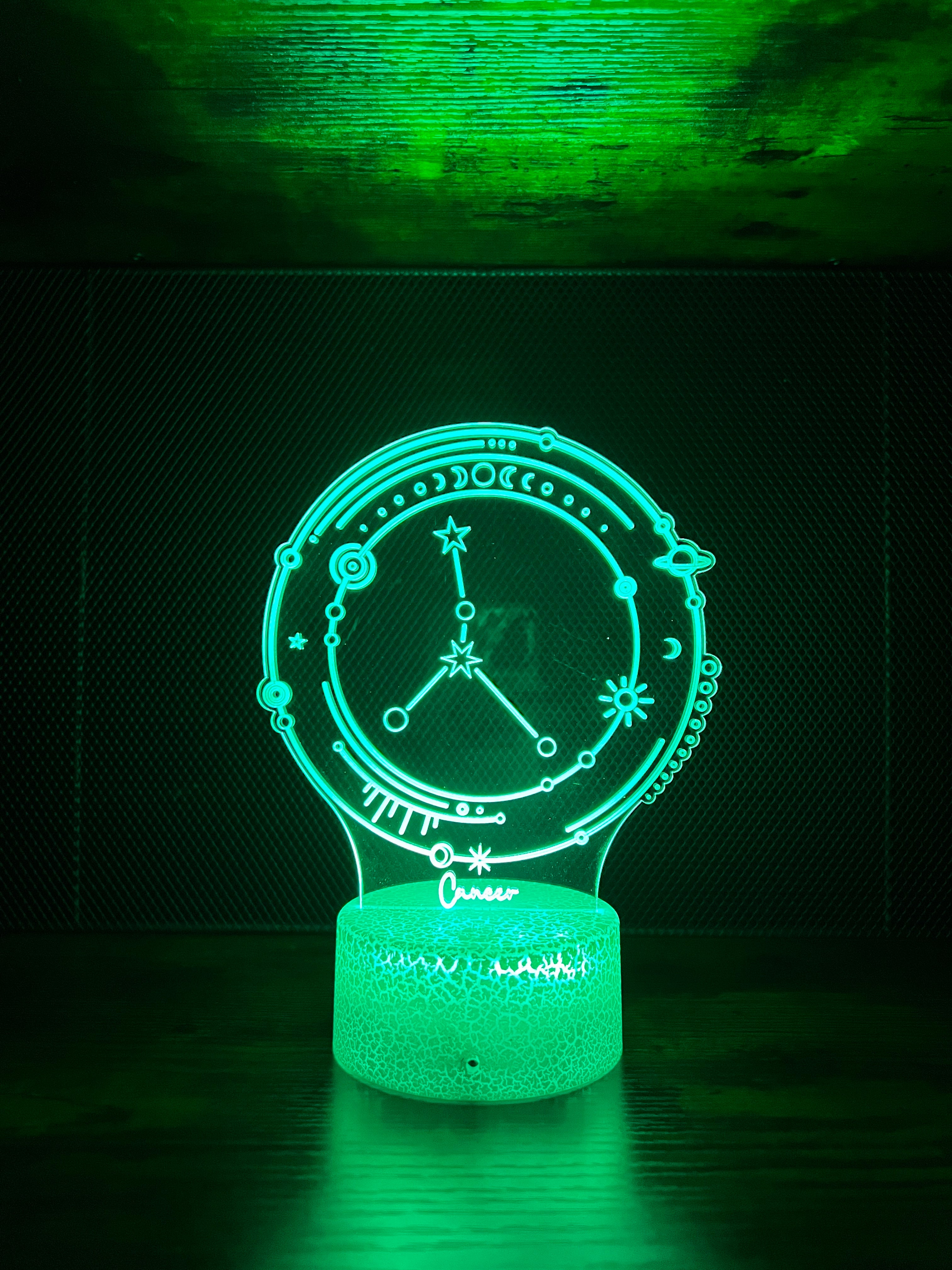 Cancer Star Sign Led Cancer Constellation Lamp – Aurora3D