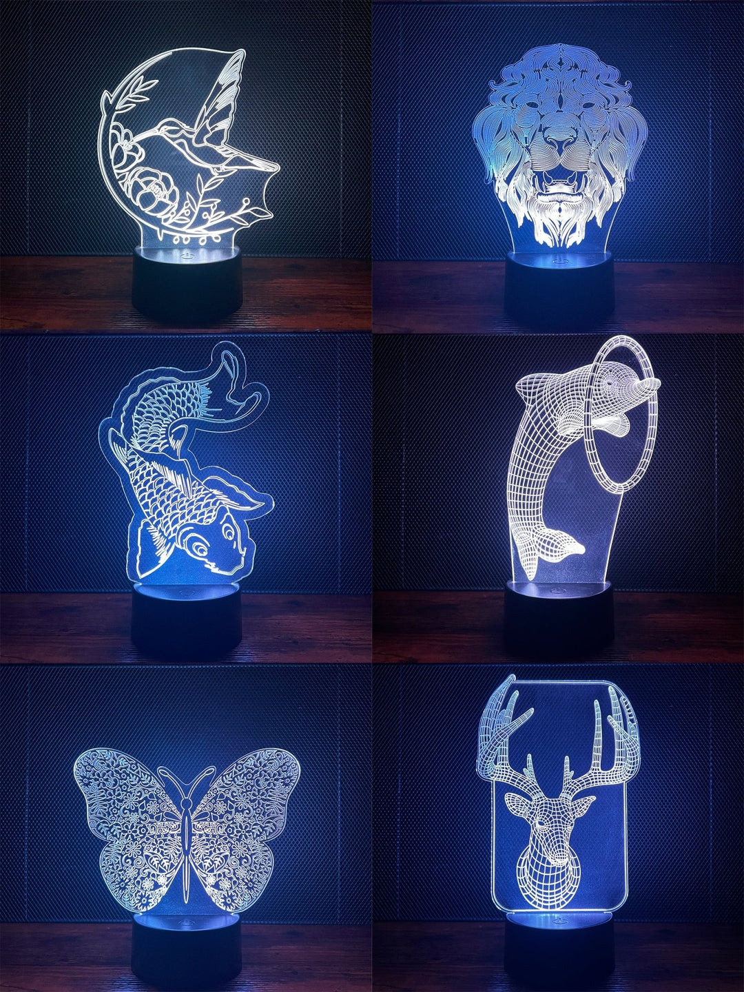 Animal Designs (No Stand Included) - Aurora3DAnimals