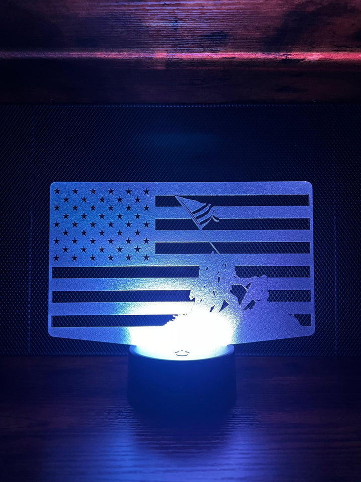 Iwo Jima Lamp - Aurora3DU.S. Military